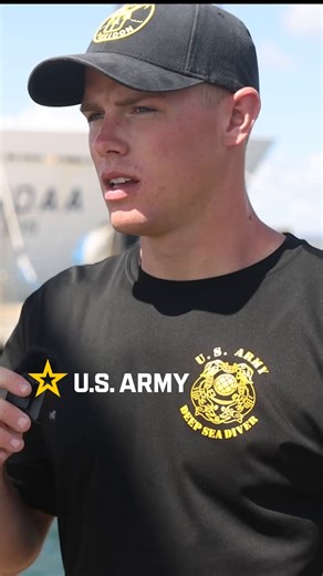 🎥 Hear from Spc. Nash, a U.S. Army diver in the 7th Engineer Dive Detachment, shares what inspired him to pursue a career beneath the waves. #BeAllYouCanBe 🎯 Why it matters! 🌊 Army Deep Sea Divers don’t just go below the surface — they push past limits. From underwater construction to vital recovery missions, these Soldiers operate in some of the most demanding environments on Earth. | 8th Theater Sustainment Command