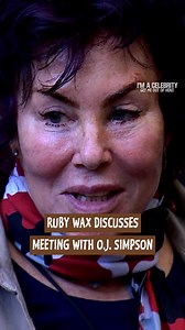 Ruby reveals some of the most controversial characters she has met including Bill Cosby, Donald Trump and O.J. Simpson | I'M A CELEBRITY... GET ME OUT OF HERE!