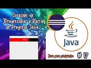 Creación de JProgressBar o Barra de Progreso Java | Java para principiantes #tutoriales #java #poo