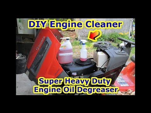 DIY Super Heavy Duty Cleaner - Oil Grease Grime Engine Degreaser Car Truck Motorcycle Tractor