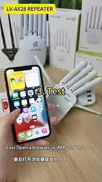 PIX-LINK AX28 WiFi 6 Extender Operation Guide