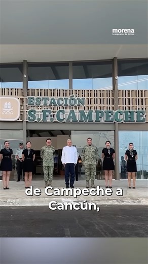 17K views · 2.2K reactions | Lo que alguna vez fue un sueño para millones de mexicanos, hoy la 4T y el presidente López Obrador lo hacen realidad. Vuelven a México los trenes para pasajeros y con ellos, el Tren Maya nos invita a adentrarnos en el sureste de nuestro país. | Morena Sí | Facebook