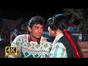 Pehla Nasha Pehla Khumar - 4K 60FPS _ Aamir Khan_ Ayesha Jhulka _ Jo Jeeta Wohi Sikandar _ 90_s Song