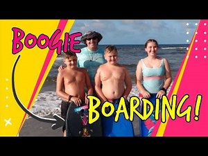 Boogie Boarding at Holden Beach | Holden Beach, North Carolina