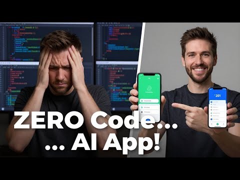AI Codes My App! Building a Mobile App with NO Code