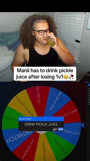 Excited asl for pickle juice😭🥀 #r6 #rainbow6siege #maniitup #1v1 #pickle juice