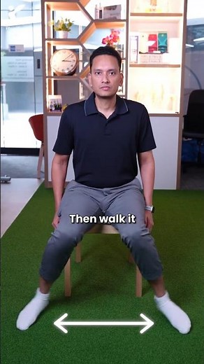 Sciatica Relief Starts at Your Hip In Your Desk #hipmobility #sciaticarelief #sciaticapain #sciatica