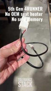 5th Gen no heat and no memory but still power seat