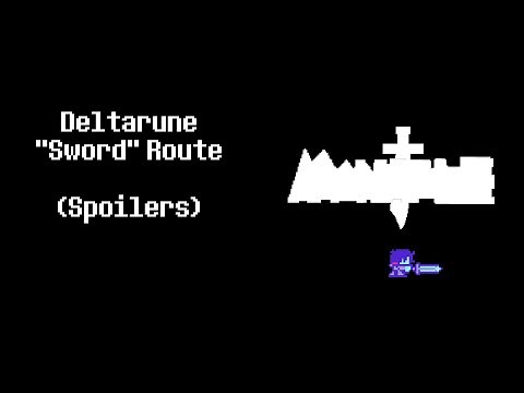 [Flashing Lights, SPOILERS] Deltarune Chapter 3 - Full "Sword" Route