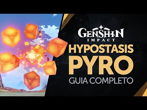 Como vencer Hypostasis Pyro (Fogo) com facilidade | Genshin Impact