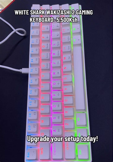 White Shark Wakizashi 2 Gaming Keyboard for Sale