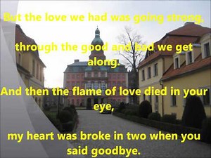 The Last Waltz lyrics - Engelbert Humperdinck