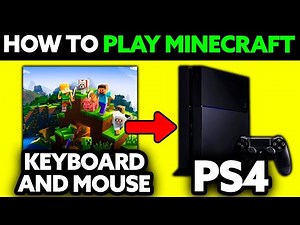 How To Play Minecraft With Keyboard and Mouse on PS4 (2025) - Step by Step