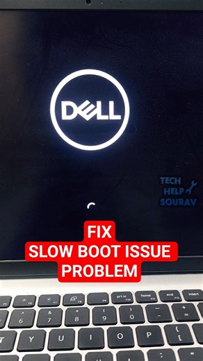 How To Fixed Slow Windows Boot Startup #windows #computer #laptop #windows11 #fix #shorts