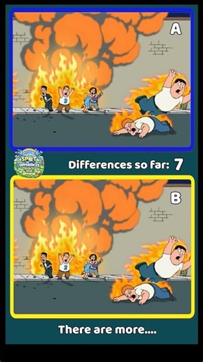 Family Guy Back to the Future: FIND ALL differences !