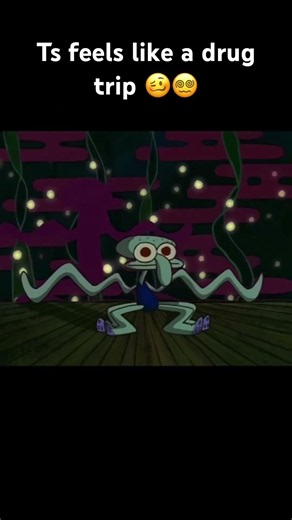 It’s hurting my eyes 😭 #squidward #spongebob #trippy #weird