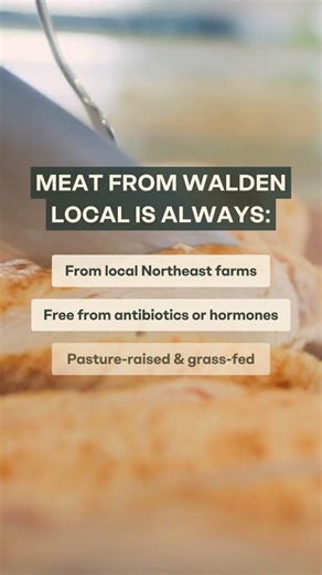 Your steak shouldn't rack up more airline miles than you do. Most meat in America is imported, relabeled, and sold like it’s local. At Walden, we don’t fake origin stories. Our farms are on the East Coast—where you actually live. This is meat, raised right here. | Walden Local Meat Co. | Facebook
