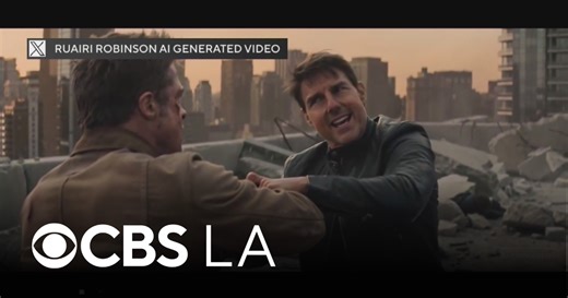 AI-generated video of Brad Pitt and Tom Cruise stirs concern in Hollywood
