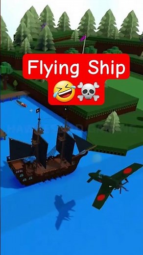 Roblox Build a Boat for Treasure Kamikaze make Pirate Ship Fly! #babft #roblox
