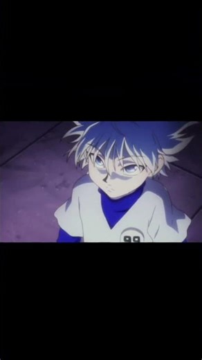 power of killua 😈😈 #animeedit