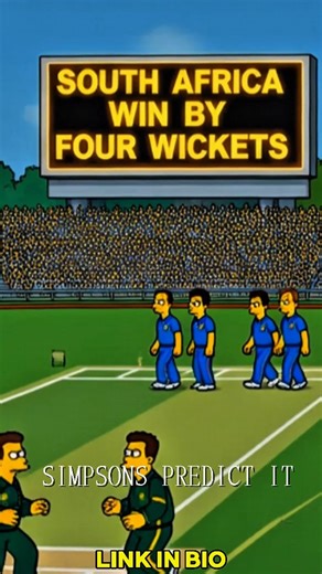 SIMPSONS PREDICT on Instagram: "SA WON 4TH T20 VS INDIA | SIMPSONS PREDICT IT | . . . #simpsons #viral #cricket #indvssa #predictions"