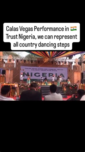 OFFICIAL CALABARGIST🔵 | Calas Vegas Band, From Calabar Performance in 🇮🇳 Trust Nigeria, we can represent all country dancing steps | Instagram