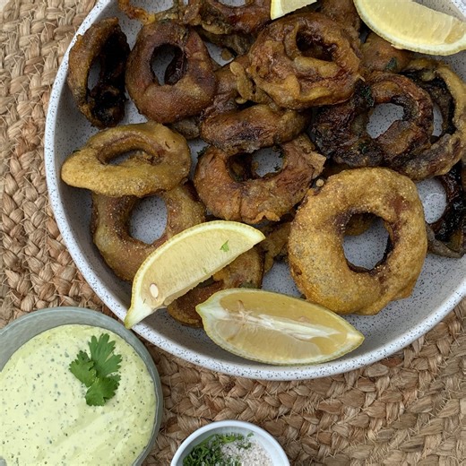 Vegan Fried Calamari
