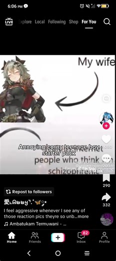 A cornball calling someone one else corny😭✌️🫩#fyp #slader @愛⌞ᕱ๒๒ყ⌝.˚🦋༘⋆ calling someone else corny when you're the more corny one is crazy 😭