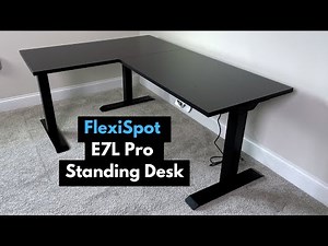 FlexiSpot E7L Pro L-Shaped Standing Desk : Stable, Sturdy and Great!
