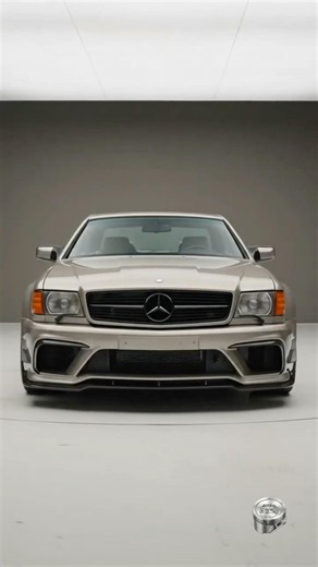 Mercedes 560SEC AMG - The Titanium Beast from the Future