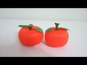 CNY TUTORIAL NO. 5 - How to make the Decorative Mandarin Oranges (裝飾桔子)