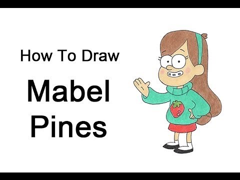 How to Draw Mabel Pines (Gravity Falls)
