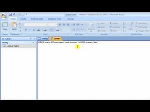 SQL Access Tutorial