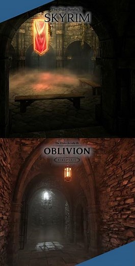 Skyrim vs Oblivion Remastered - Prison