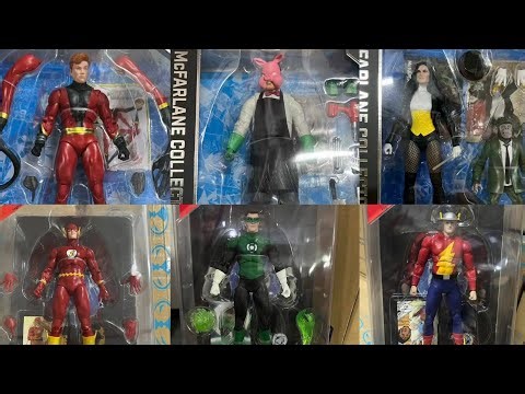 New McFarlane Toys Dc Multiverse action figures packages in hand images