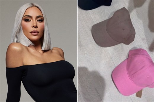 Fans slam Kim's new $28 Skims baseball caps as 'unoriginal & overpriced'