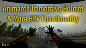 Animated Immersive Helmet addon - HL2: Amalgam Zenith mod for Half-Life 2