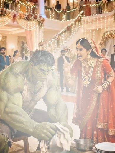 Hulk na apni okat dikha di 😱😱 #ai #hulk #aigenerated #fyp #emotional