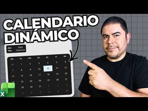 El calendario más PRO que puedes hacer en Excel (sin VBA)