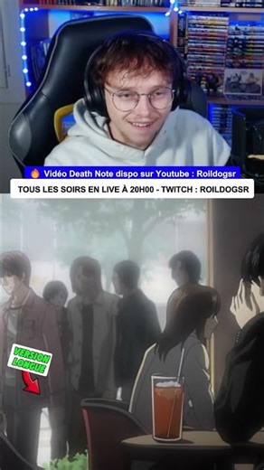 THE TWO KIRAS CROSS PATHS 🫣?! | DEATH NOTE (French Dub) 🔥 #anime #deathnote #vf #manga