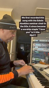 Song: I Love You (Lord Today) Album: I Love You (Lord Today) (written by William Hubbard) (recorded by Edwin Hawkins & The Edwin Hawkins Singers) Verse 1: I love You, I love You, I love You, Lord, today; because You cared for me in such a special way. That’s why I praise You, I lift You up, and I magnify Your name; that’s why my heart is filled with praise. Verse 2: My heart, my mind, my soul belongs to You. You paid the price for me way back on Calvary. That’s why I praise You, I lift You up, a