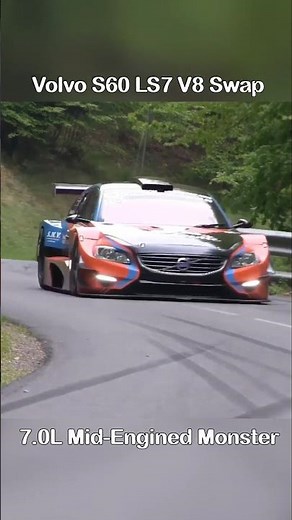 Brutal Sound VOLVO with LS7 V8 Engine 🦅🏁🔥