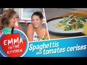 Spaghettis tomate cerise 🍅