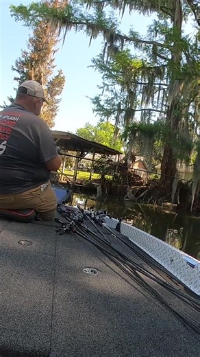 Raw emotion after a trying week. I get fired up watching the video. That @ARK Fishing rod just doing its job. 🐸 🐸 #hunterfishes