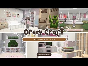 [🍀Minecraft] ORAEV'S INTERIOR SUPER CUTE ADDON YOU MUST HAVE✨ Support 1.21+