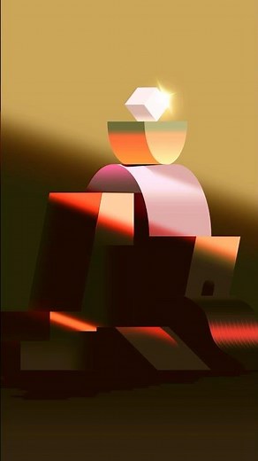 Balancing objects #motiongraphics