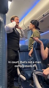 404K views · 4.9K reactions | Flight attendant uses the wrong pronoun and the passenger gets upset   This video was produced by Network Media and Kenyon W. | Las Vegas Actor Showcase | Facebook