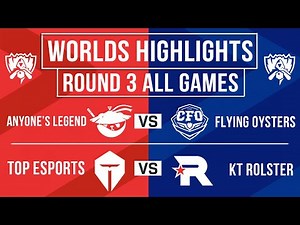 Worlds Highlights ALL GAMES Day 3 | Worlds 2025 Swiss Stage