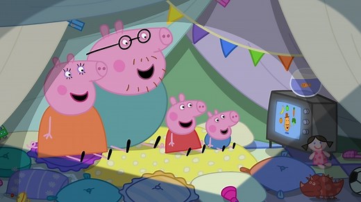Peppa Pig S10E44 - Cushion Den
