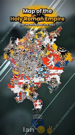 Map of the Holy Roman Empire